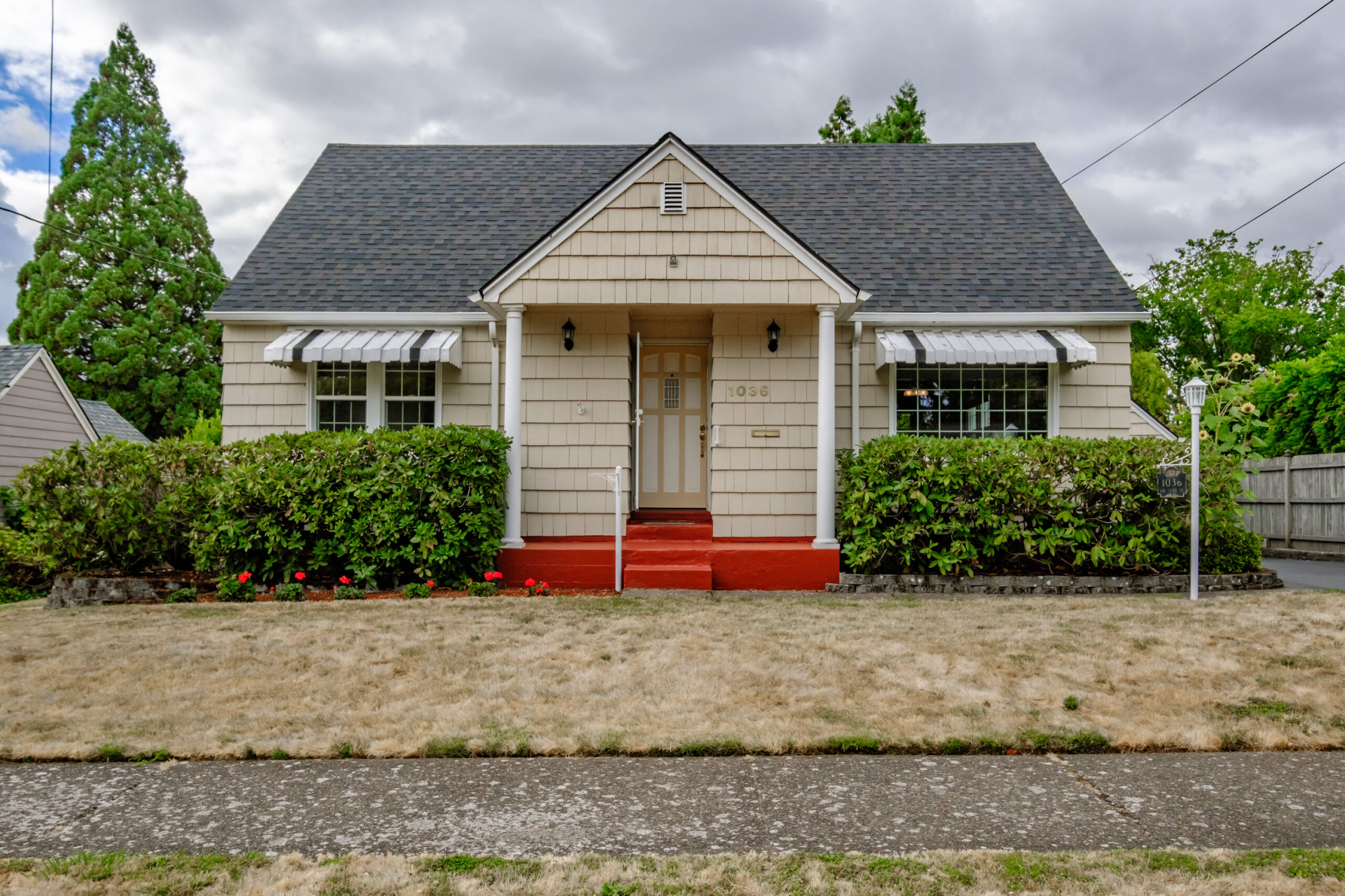 front of home on 1036 NW 10th Street, Corvallis